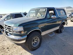 Ford Bronco salvage cars for sale: 1993 Ford Bronco U100