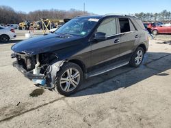 Salvage cars for sale from Copart Windsor, NJ: 2014 Mercedes-Benz ML 350 4matic