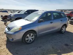 Salvage cars for sale from Copart San Antonio, TX: 2005 Toyota Corolla Matrix XR