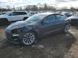 Vehiculos salvage en venta de Copart Chalfont, PA: 2022 Tesla Model 3