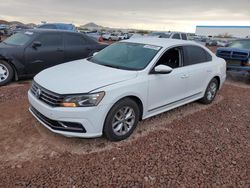 Salvage cars for sale at Phoenix, AZ auction: 2016 Volkswagen Passat S