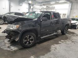 Salvage cars for sale from Copart Ontario Auction, ON: 2016 Chevrolet Colorado Z71