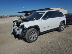 Salvage cars for sale at Temple, TX auction: 2022 Jeep Grand Cherokee Limited