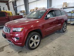 Salvage cars for sale at Greenwood, NE auction: 2014 Jeep Grand Cherokee Overland