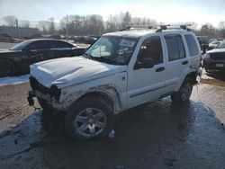 Salvage cars for sale from Copart Chalfont, PA: 2005 Jeep Liberty Limited