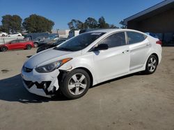 Salvage cars for sale from Copart Hayward, CA: 2013 Hyundai Elantra GLS