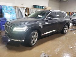 Salvage cars for sale at Elgin, IL auction: 2021 Genesis GV80 Base