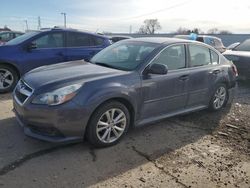 Salvage cars for sale from Copart Franklin, WI: 2014 Subaru Legacy 2.5I Premium