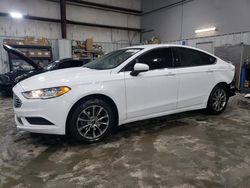 Salvage cars for sale at Rogersville, MO auction: 2017 Ford Fusion SE