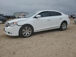 Salvage cars for sale at Amarillo, TX auction: 2010 Buick Lacrosse CXL