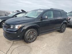 Salvage cars for sale at West Palm Beach, FL auction: 2017 Dodge Journey SE