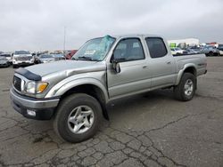 Salvage cars for sale at Pasco, WA auction: 2002 Toyota Tacoma Double Cab