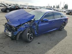 Honda salvage cars for sale: 2019 Honda Accord Sport