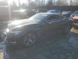 Salvage Cars with No Bids Yet For Sale at auction: 2017 Infiniti Q60 Premium