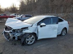 Salvage cars for sale from Copart Marlboro, NY: 2017 Chevrolet Cruze LT