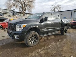 Salvage cars for sale at Albuquerque, NM auction: 2019 Nissan Titan SV