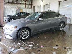 Vehiculos salvage en venta de Copart Chicago Heights, IL: 2020 Infiniti Q50 Pure