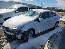 Salvage cars for sale at Tifton, GA auction: 2018 Chevrolet Cruze Premier