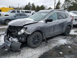 Nissan salvage cars for sale: 2017 Nissan Rogue SV