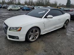 Salvage cars for sale at Portland, OR auction: 2011 Audi A5 Prestige