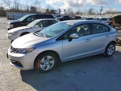 Salvage cars for sale from Copart Walton, KY: 2015 Honda Civic LX