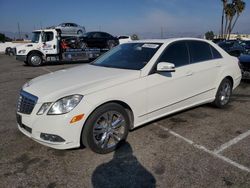 Salvage cars for sale from Copart Van Nuys, CA: 2010 Mercedes-Benz E 350