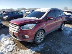 2017 Ford Escape Titanium en venta en Bridgeton, MO