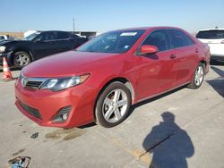 Salvage cars for sale at Grand Prairie, TX auction: 2012 Toyota Camry Base