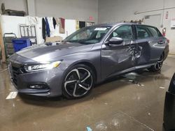 Salvage cars for sale from Copart Elgin, IL: 2018 Honda Accord Sport