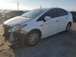 Salvage cars for sale at Sun Valley, CA auction: 2014 Toyota Prius PLUG-IN