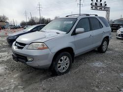 Acura salvage cars for sale: 2003 Acura MDX Touring