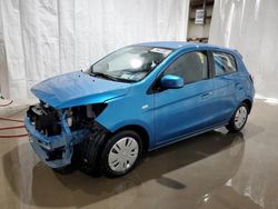 Salvage cars for sale at Leroy, NY auction: 2024 Mitsubishi Mirage ES