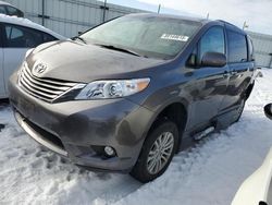 Toyota salvage cars for sale: 2015 Toyota Sienna XLE