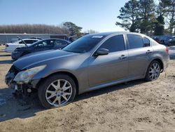 Salvage cars for sale at Hampton, VA auction: 2013 Infiniti G37