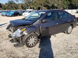 Salvage cars for sale from Copart Ocala, FL: 2017 Nissan Versa S