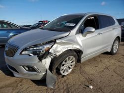 Salvage cars for sale at Woodhaven, MI auction: 2017 Buick Envision Essence