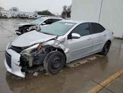 Toyota Corolla salvage cars for sale: 2015 Toyota Corolla L