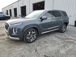 Salvage cars for sale at Jacksonville, FL auction: 2022 Hyundai Palisade Calligraphy