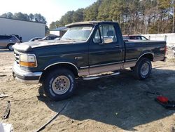 Salvage cars for sale at Seaford, DE auction: 1992 Ford F150