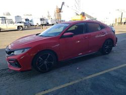 Honda salvage cars for sale: 2020 Honda Civic Sport