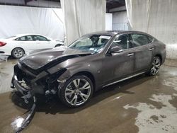 Salvage cars for sale at Central Square, NY auction: 2018 Infiniti Q70L 3.7 Luxe