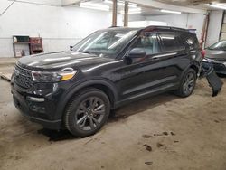 Salvage cars for sale at Ham Lake, MN auction: 2021 Ford Explorer XLT