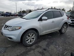 Salvage cars for sale at Denver, CO auction: 2013 Nissan Murano S