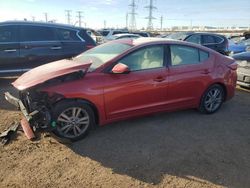 Salvage cars for sale at Elgin, IL auction: 2017 Hyundai Elantra SE