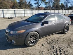 Salvage cars for sale at Hampton, VA auction: 2014 Acura TSX Tech