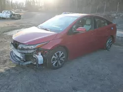 Toyota Vehiculos salvage en venta: 2017 Toyota Prius Prime