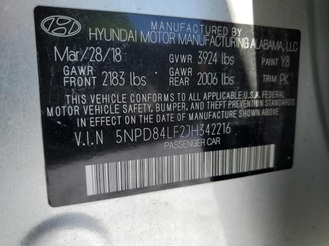 2018 Hyundai Elantra SEL