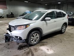 Salvage cars for sale at Franklin, WI auction: 2013 Honda CR-V EXL