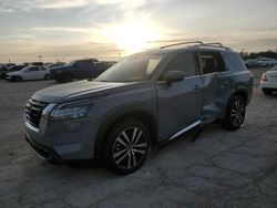 Salvage cars for sale at Indianapolis, IN auction: 2023 Nissan Pathfinder Platinum