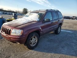 Salvage cars for sale from Copart Pennsburg, PA: 1999 Jeep Grand Cherokee Limited